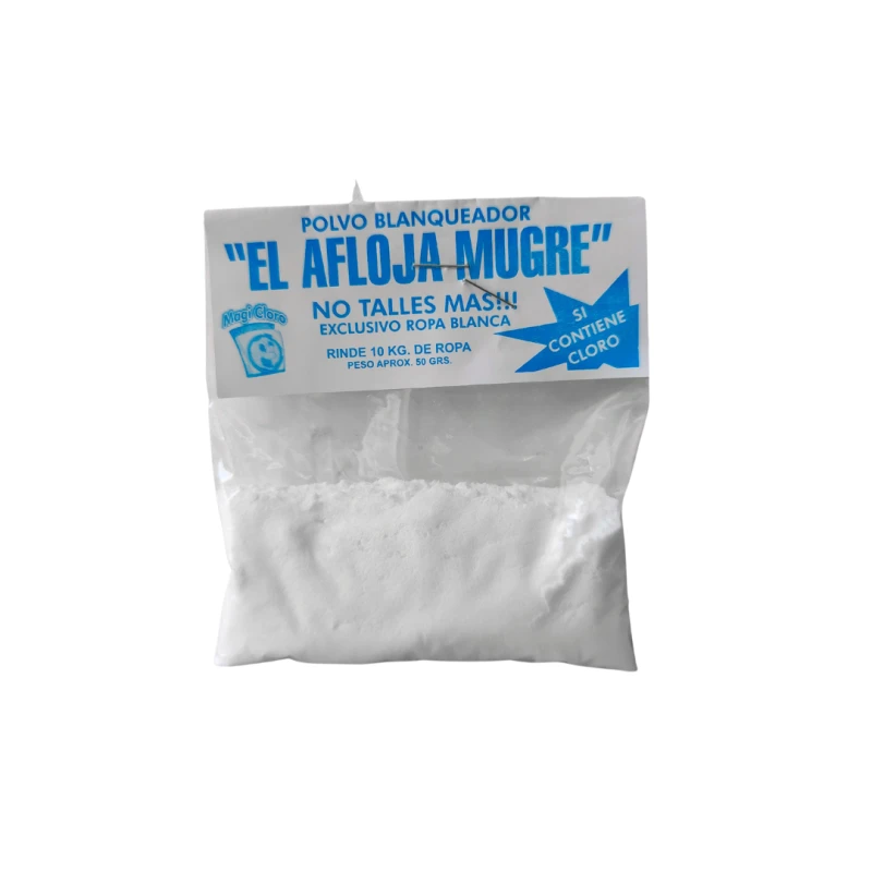 AFLOJA MUGRE CON CLORO